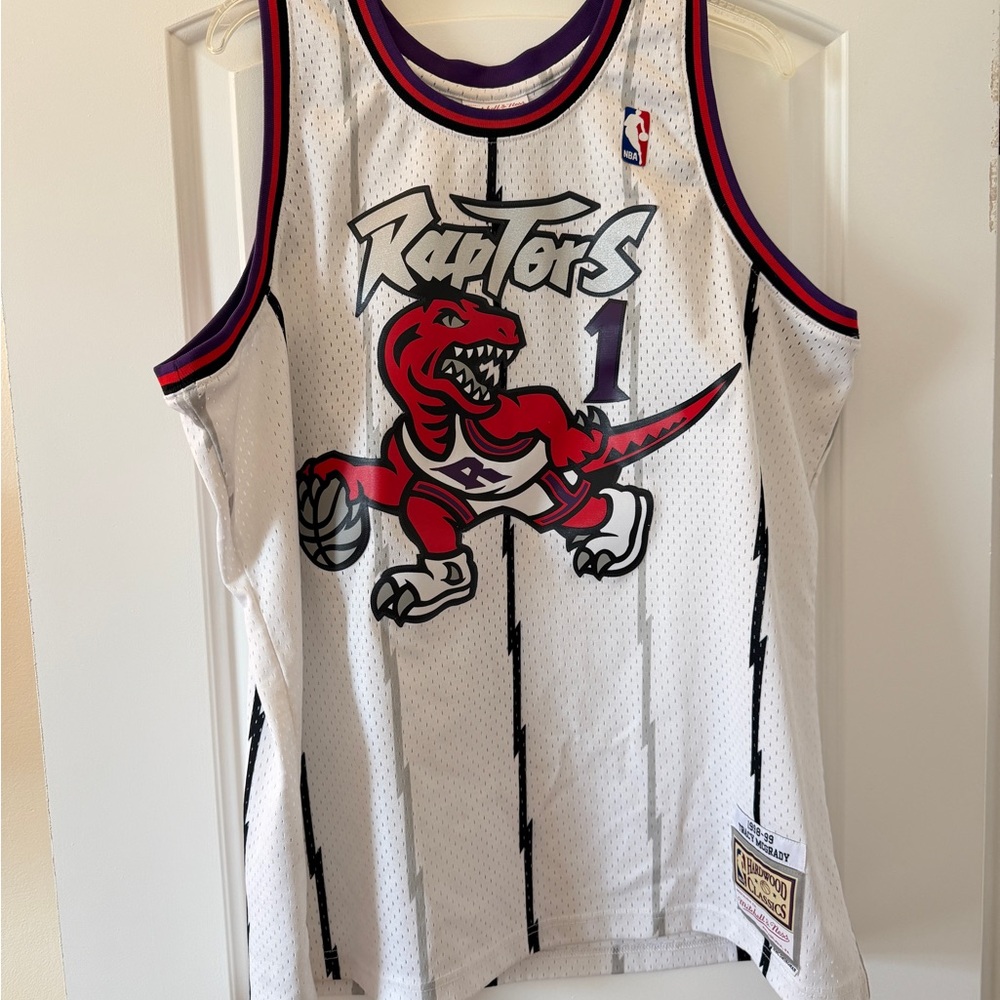 Toronto Raptors Tracy McGrady Hardwood Classics Jersey